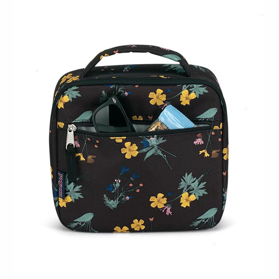 Sac à Dos Scolaire JanSport DARK FLORA BUNDLE Marron | KST-89918735